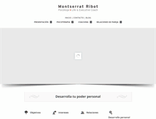 Tablet Screenshot of montserratribot.com